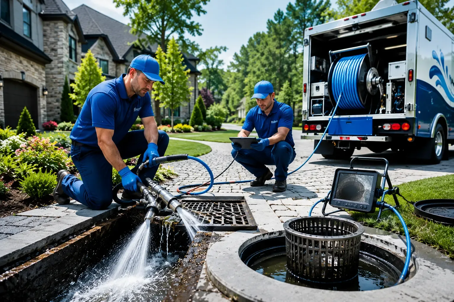 Local outdoor drain cleaning professionals in Fanrock, WV